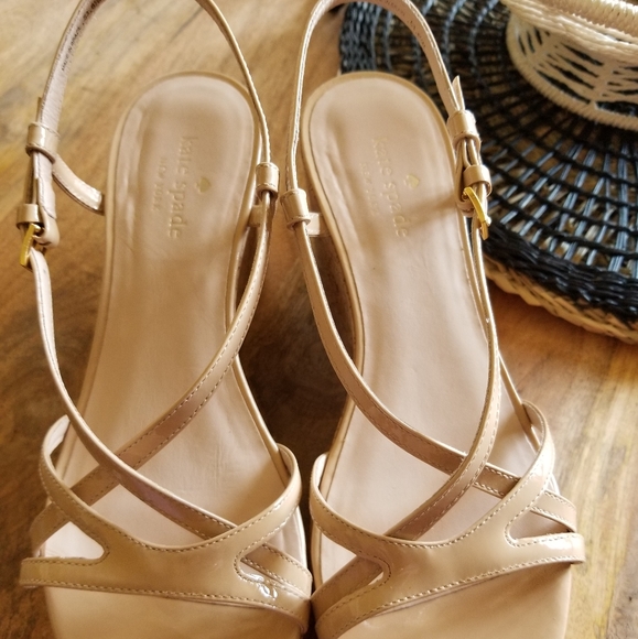 ♠️🌿EUC! Kate Spade Wedge sandals- 8.5 - Picture 6 of 11